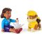 Set figurina si 2 animalute, Paw Patrol, Rubble, Goodway si Chickaletta