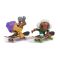 Set 2 mini placi de skateboard cu 2 figurine, Tech Deck, SK8 Crew, 20148774