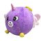 Jucarie de plus gonflabila, Biggies, Shiny Corns, Unicorn, Mov