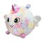 Jucarie de plus gonflabila, Biggies, Shiny Corns, Unicorn, Rainbow