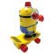 Figurina pe skate cu lumini si sunete, Minions