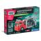 Kit de constructie, Clementoni, Science & Play, Masina de pompieri, 120 piese