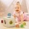 Cub cu forme, Quercetti, Kuba Shape, Play Bio, 11 piese