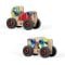 Set constructie, Quercetti, Vehicule din lemn, Play Bio, 32 piese