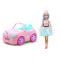 Papusa cu masina decapotabila, Dreameez, Unicorn Princess Car