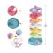 Set de joaca cu bile, Quercetti,  Spiral Tower, Play Eco, 10 piese