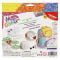 Set de creatie cu sclipici Paulinda, Magic Glitter 2 in 1, Breloc Diy