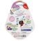 Set sclipici Paulinda, Magic Glitter, 4 x 2 ml