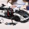 Set constructie masinuta cu telecomanda, Rastar, Pagani Huayra, Alb, 1:8, 2899 piese