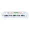Orga electronica cu microfon, Eccho, 32 clape, Alb