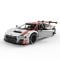 Set constructie masinuta cu telecomanda, Rastar, Audi R8 GT3, 1:8, 3322 piese
