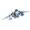 Set de constructie, Airfix Quickbuild, Harrier, 27 piese