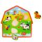 Puzzle din lemn, Woody, Animale din natura, 8 piese