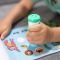 Set activitatati cu autocolante si stampila, Melissa & Doug, Sticker WOW, Dinozaur, 6074899