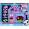 Set de joaca cu 2 figurine, Littlest Pet Shop, 20 accesorii