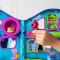 Set de joaca cu 2 figurine, Littlest Pet Shop, 20 accesorii