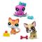 Set 3 figurine, Littlest Pet Shop, Miniatures Bobble, S4