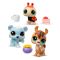 Set 3 figurine, Littlest Pet Shop, Miniatures Bobble, S4