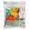 Set plastilina cu 4 forme de modelat, Crafy, 12 piese