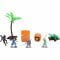 Set corabie si 4 figurine pirati, Red Beard