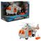Elicopter de salvare cu sunete si lumini, Cool Machines, Gri, 1:20