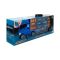 Transportator cu 7 masini si 12 semne circulatie, Maxx Wheels, Albastru, 60 cm
