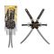 Set de arme, Ninja, 2 sabii, 2 cutite si suport arme