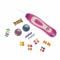 Set dispozitiv de aplicat margele in par, Pretty Pinky, Hair Beaded