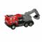 Vehicul de constructie cu excavator, Maxx Wheels, Rosu