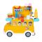 Set de joaca, Little Chef, School Bus Shop, 34 piese