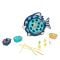 Set interactiv de pescuit, Fishing, 12 piese, Albastru