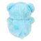 Ursulet de plus cu inima, Puffy Friends, Little Princess, Albastru, 45 cm