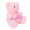 Ursulet de plus cu inima, Puffy Friends, Little Princess, Roz, 45 cm
