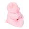 Ursulet de plus cu inima, Puffy Friends, Little Princess, Roz, 45 cm