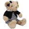 Ursulet de plus in rochita, Puffy Friends, 37 cm