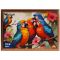 Puzzle Witty Puzzlezz, Familie de papagali, 250 piese