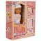 Papusa bebelus, Dollz n More, Bebelou, Welcome Baby, 30 cm, Roz