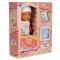 Papusa bebelus, Dollz n More, Bebelou, Welcome Baby, 30 cm, Albastru