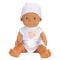 Papusa bebelus, Dollz n More, Bebelou, Welcome Baby, 30 cm, Roz