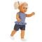 Papusa Dollz And More, Tina in tinuta casual, Albastru, 45 cm