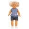 Papusa Dollz And More, Tina in tinuta casual, Albastru, 45 cm