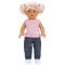 Papusa Dollz And More, Tina in tinuta casual, Roz, 45 cm