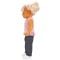 Papusa Dollz And More, Tina in tinuta casual, Roz, 45 cm