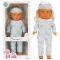 Papusa Dollz And More, Tina Dreams, Albastru, 45 cm