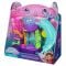 Set de joaca cu figurine, Gabbys Dollhouse, Mer-Cats Colorful Kitty Aquarium, 6074401