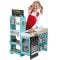 Set supermarket din lemn, Klein, Shopping Center, 58 piese