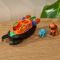 Vehicul de salvare cu figurina, Paw Patrol, Dino Rescue Hovercraft, Zuma, 6075773