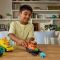Vehicul de salvare cu figurina, Paw Patrol, Dino Rescue Hovercraft, Zuma, 6075773