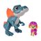 Set dinozaur cu figurina, Paw Patrol, Roaring Pup Pals, Skye, 20158883
