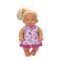 Papusa bebelus Nil cu fata serioasa, Dollz n More, 23 cm